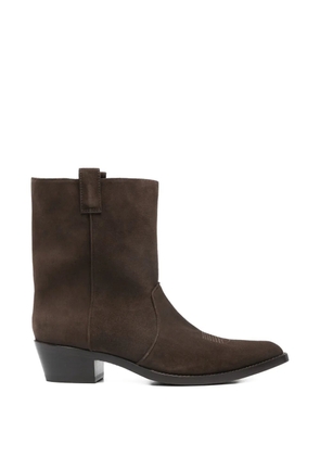 KHAITE Clive ankle boots - Brown