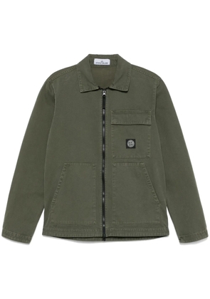 Stone Island Compass-motif shirt - Green