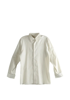Auralee striped shirt - Neutrals