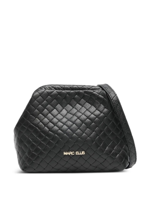 Marc Ellis small Arlena Plot quilted shoulder bag - Black