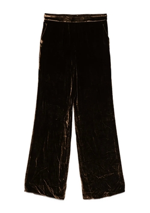 ETRO velvet trousers - Brown
