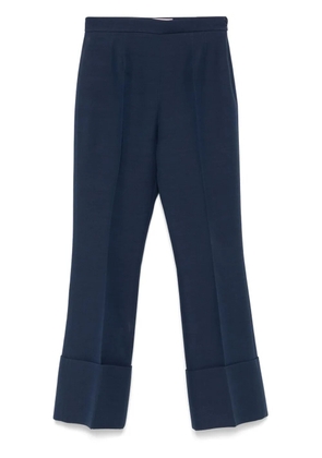 Valentino Garavani Crepe Couture trousers - Blue