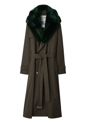 Burberry Kennington belted trench coat - Green