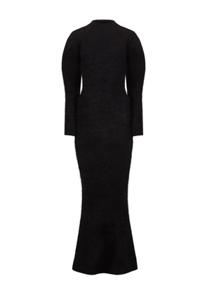 Nina Ricci wool maxi dress - Black