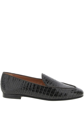 Aquazzura Guanto leather loafers - Black