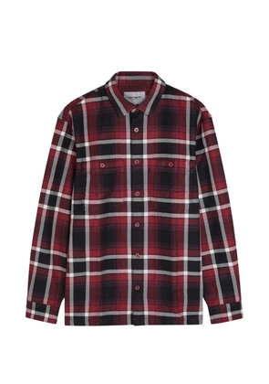 Carhartt WIP buttoned checked shirt - Red