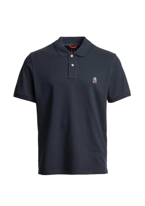 Parajumpers logo-patch polo shirt - Blue