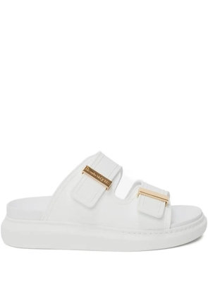 Alexander McQueen double-strap sandals - White