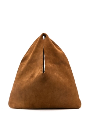 The Row small Bindle tote bag - Brown