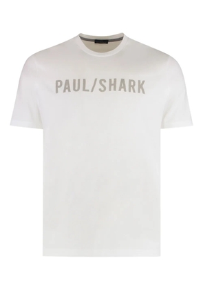 Paul & Shark logo-print T-shirt - White