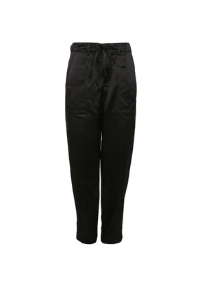 Proenza Schouler White Label drawstring straight-leg trousers - Black