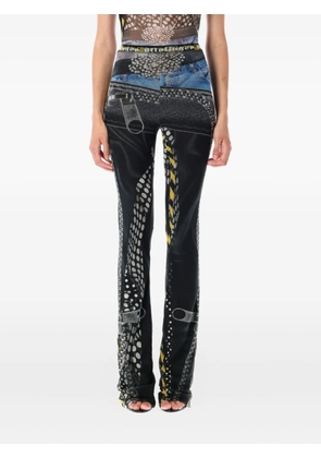 Ottolinger mesh printed trousers - Black