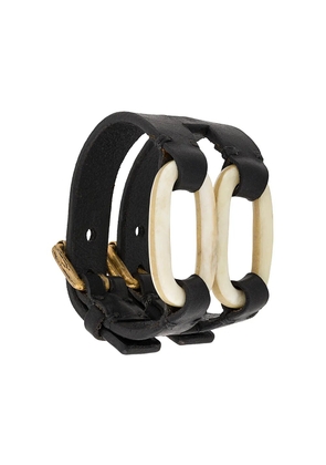 Parts of Four link gauntlet bracelet - Black