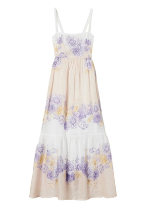 TWINSET floral-print dress - Neutrals