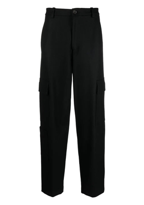 Erika Cavallini tapered cargo trousers - Black