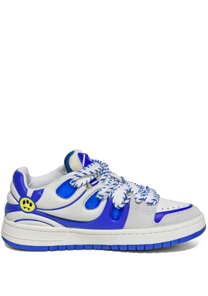 BARROW Ollie panelled leather sneakers - White