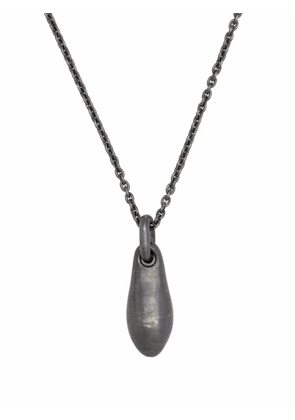 Parts of Four Chrysalis pendant necklace - Grey