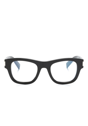 Saint Laurent Eyewear SL698 wayfarer-frame glasses - Black