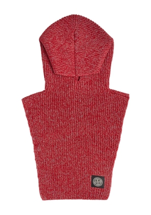 Stone Island hooded vest - Red