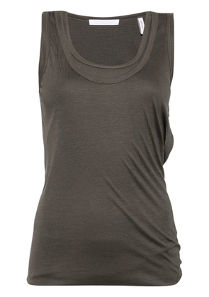 Helmut Lang scoop-neck tank top - Green