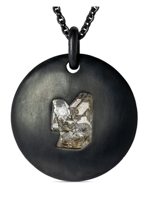 Parts of Four Disk necklace - Black