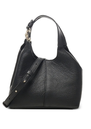 Coccinelle small C-Easy leather shoulder bag - Black