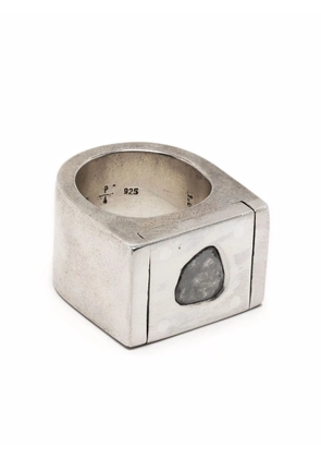 Parts of Four Plate ring - Silver