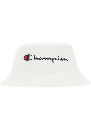 Champion logo-embroidered bucket hat - White