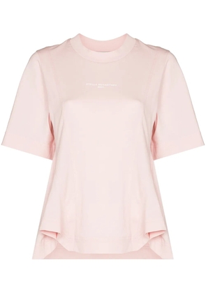 Stella McCartney logo-print short-sleeve T-shirt - Pink