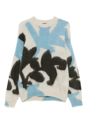 Roberto Collina crew-neck sweater - Grey