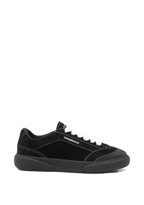 Casablanca Del Mar contrast stitch sneakers - Black