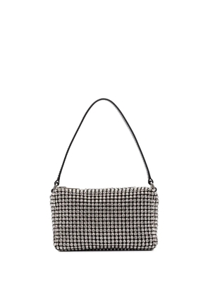 Alexander Wang medium Wangloc rhinestone-embellished clutch bag - Metallic