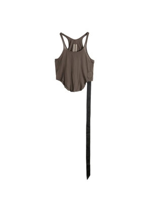 Rick Owens DRKSHDW racerback crop top - Brown