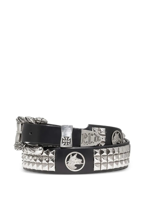 Enfants Riches Déprimés Dog In Restraint coin belt - Black