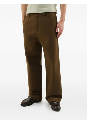 1989 STUDIO cotton trousers - Brown
