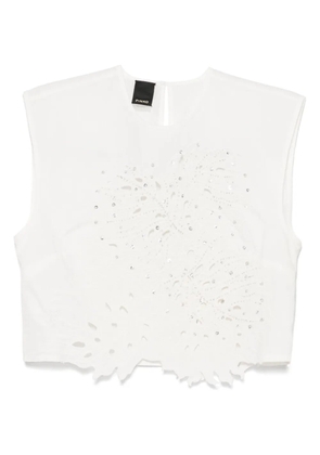 PINKO True Colors crop top - White