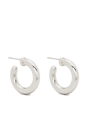 Chloé medium chunky hoop earrings - Silver
