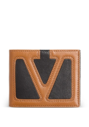 Valentino Garavani Viva Superstar leather wallet - Brown