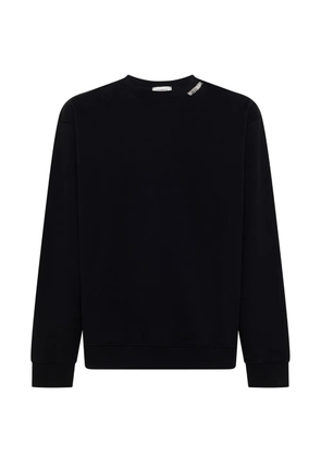 Laneus stitch detail sweatshirt - Black