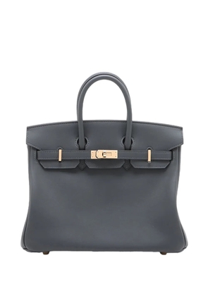 Hermès Pre-Owned 2025 Swift Birkin Verso Retourne 25 handbag - Grey