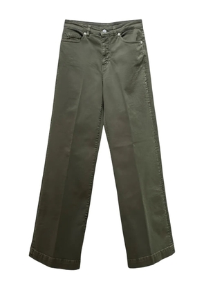 Nine In The Morning patch-pocket trousers - Green