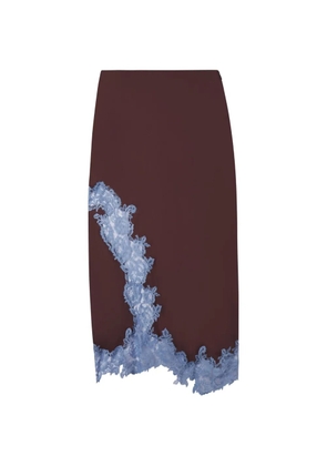 A.L.C. Olivia midi skirt - Brown