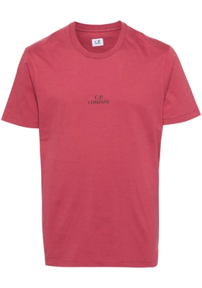 C.P. Company logo-print cotton T-shirt - Red