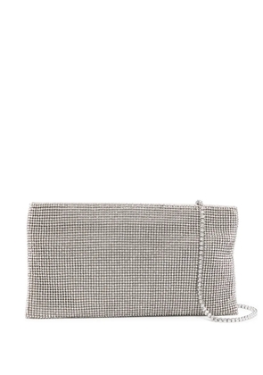 Benedetta Bruzziches embellished chain-strap clutch bag - Silver