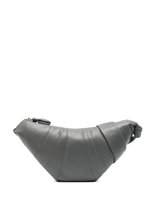 LEMAIRE Croissant knot-detail shoulder bag - Grey