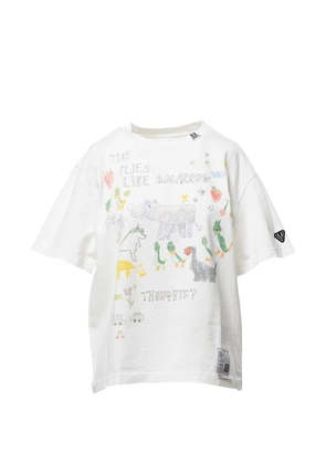 Maison MIHARA YASUHIRO illustration-print T-shirt - White