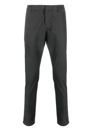 DONDUP tapered-leg chino trousers - Grey