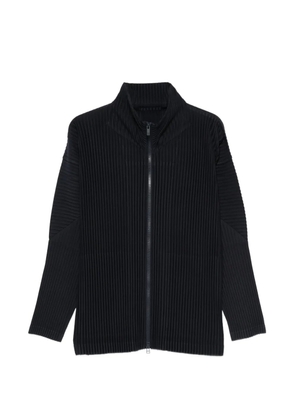 Homme Plissé Issey Miyake zip-up sweatshirt - Blue