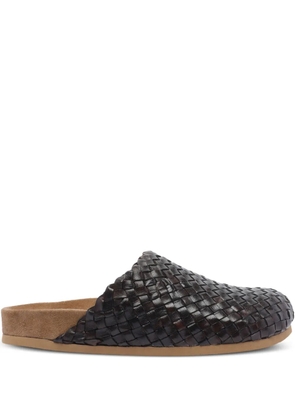 DRAGON DIFFUSION leather sandals - Brown