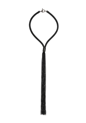 Fabiana Filippi fringed bead-chain necklace - Black